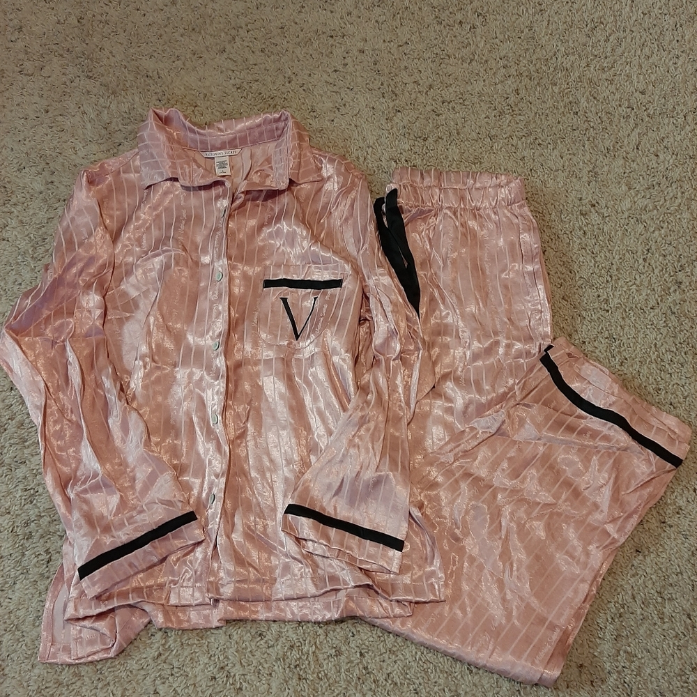 Victoria's Secret Satin Pajamas